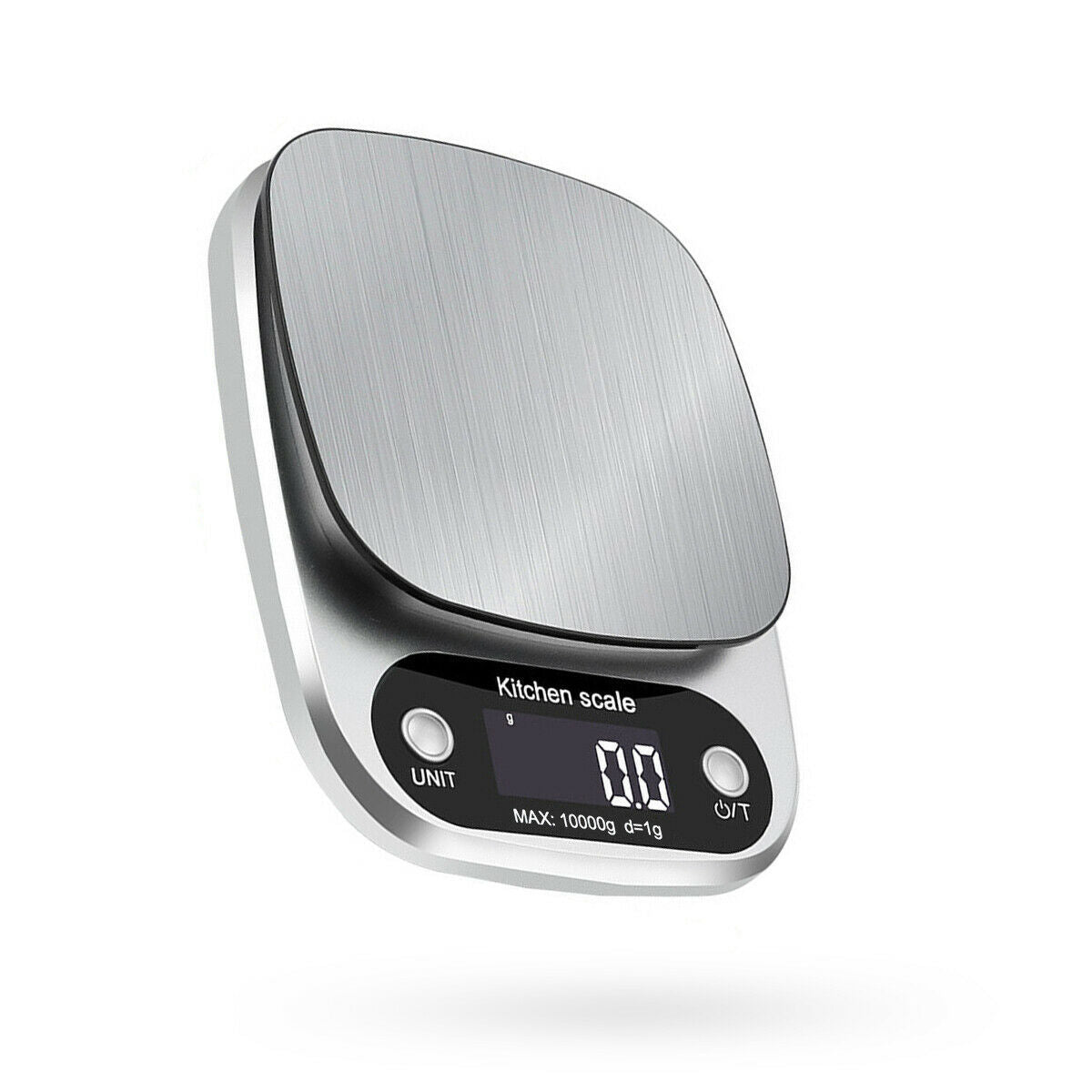 Digital Kitchen Scale 22lbs - Stainless Steel Food Scale