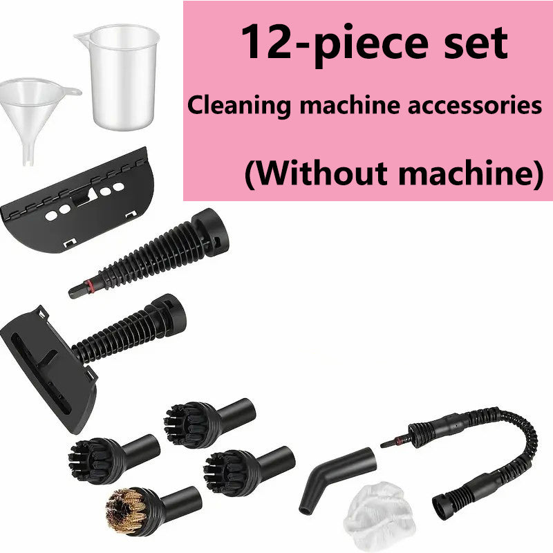 Handheld Multi-Surface Pressurized Steam Cleaner With 12 Accessories, Water Tank Multi-Purpose Steam Generator For Home Use, Natural Steam Cleaning Tiles, Floors, Bathrooms, Windows, Interior Decorati