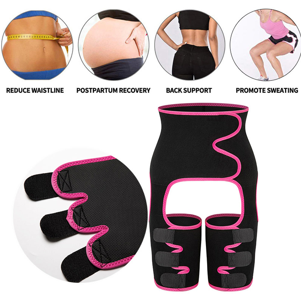 3-in-1 Shapewear Belt - High Waist Thigh Trimmer & Butt Lifter