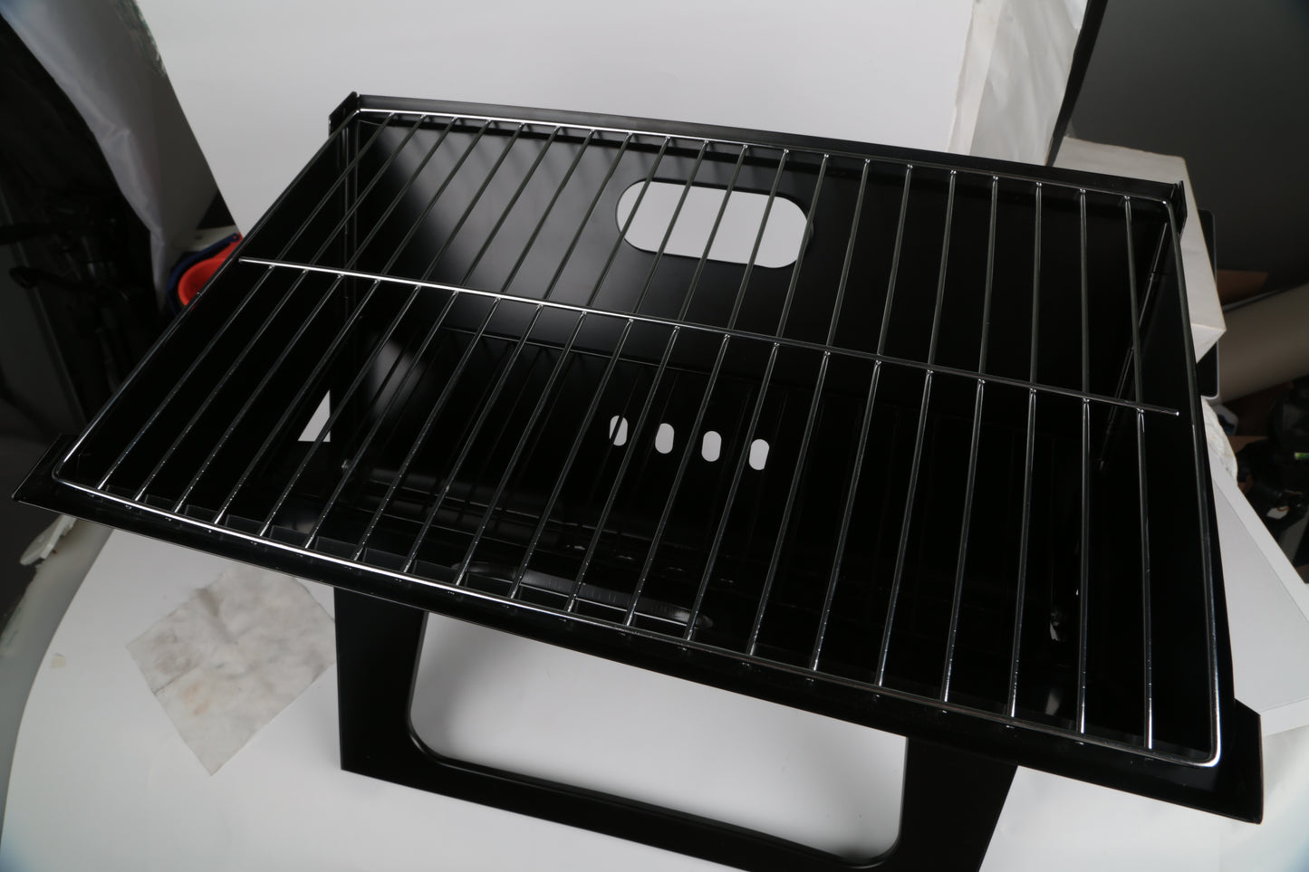 1Pc Portable BBQ Barbecue Grill Foldable Charcoal Grill Camping Garden Outdoor Travel