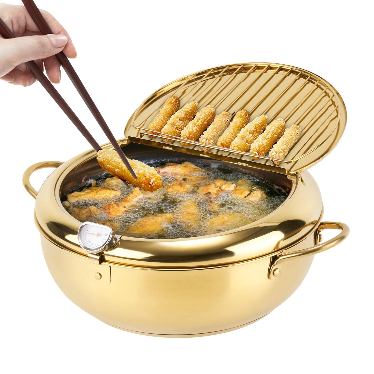 Stainless Steel Kitchen Pots - Versatile Cookware Set