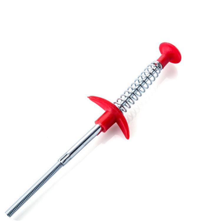 60CM Drain Snake Tool - Hair Clog Remover for Kitchen & Bathroom