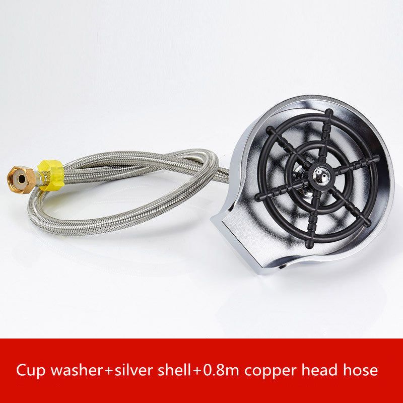 Automatic Cup Washer - High-Pressure Bar Sink Faucet