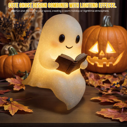 Cute LED Ghost Night Light - Children's Bedside Lamp