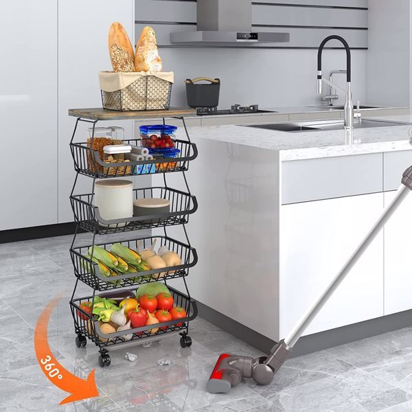 5-Layer Fruit Basket - Kitchen Storage Organizer