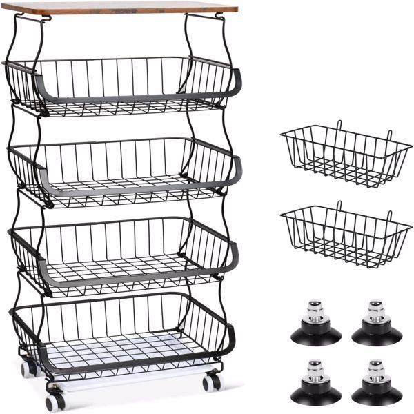5-Layer Fruit Basket - Kitchen Storage Organizer