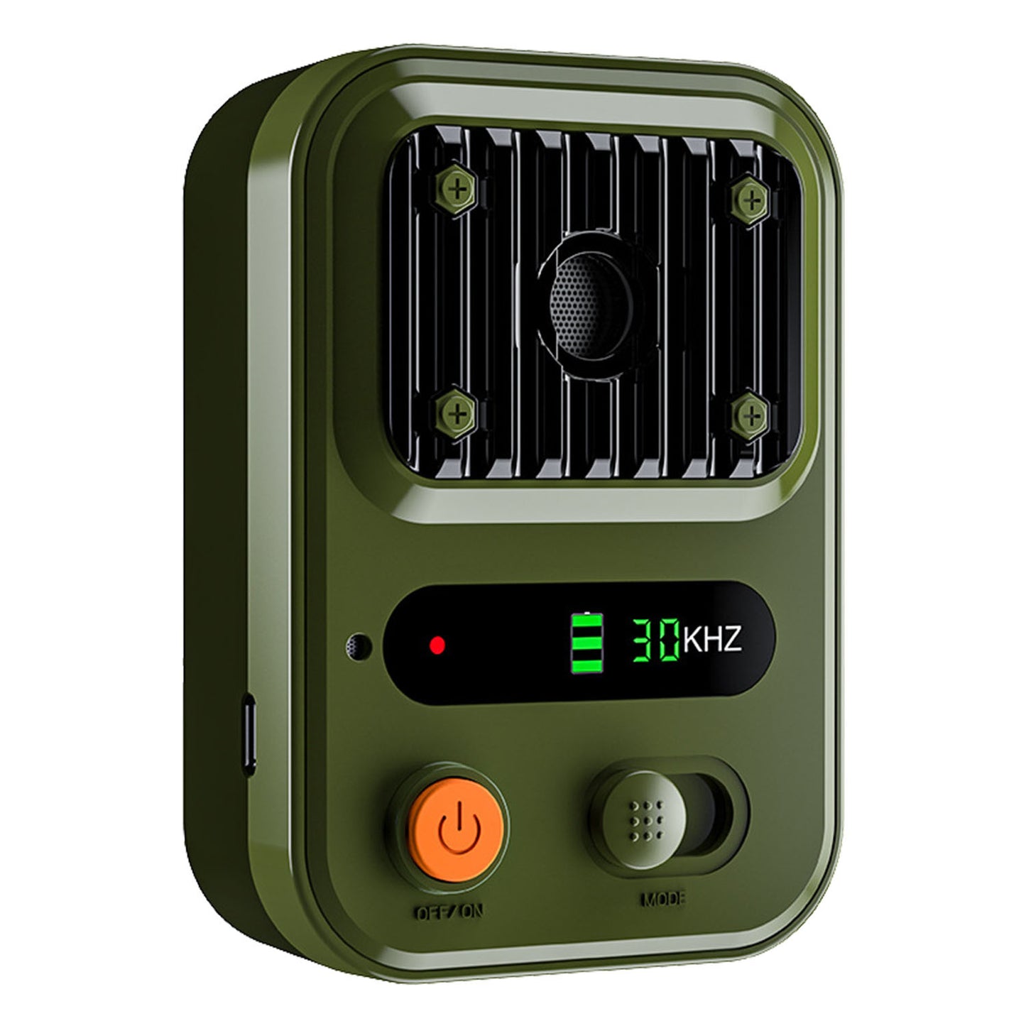 Ultrasonic Anti-Barking Device Rechargeable Auto Dog Bark Control Deterrent Box Training Device IPX4 Waterproof With 3 Frequency Max 32.8Feet Sensing Distance For Most