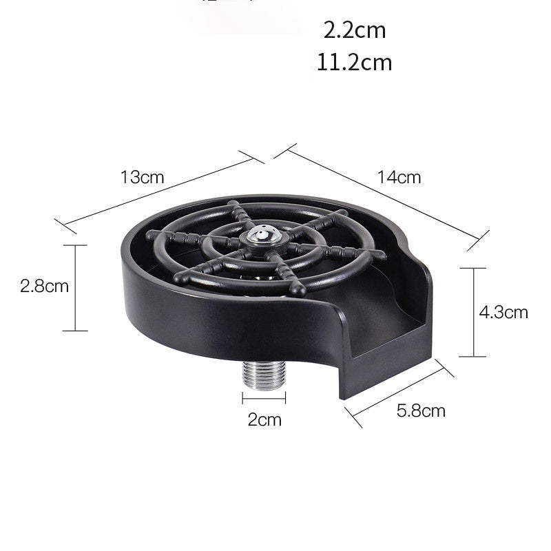 Automatic Cup Washer - High-Pressure Bar Sink Faucet