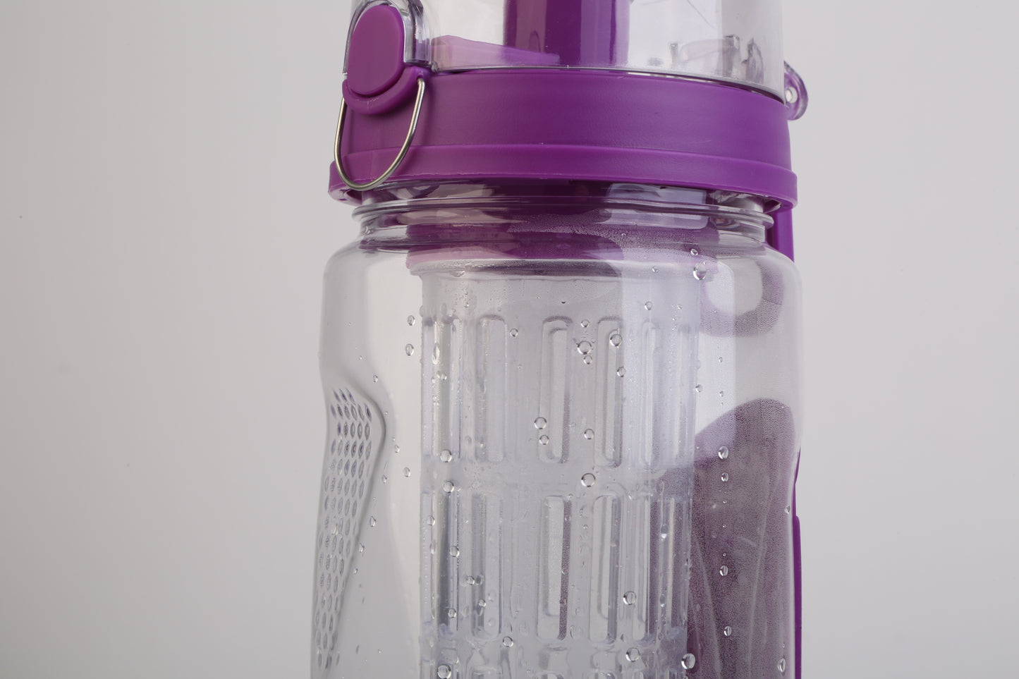 3 Color Options - 1Pc Fruit Infuser Water Bottle 32OZ Juice Shaker Sport With Flip Top Lid Anti-Slip Grips For Office Home Sport Running Walking Hiking