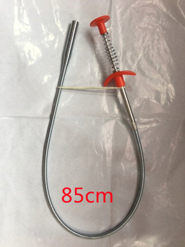 60CM Drain Snake Tool - Hair Clog Remover for Kitchen & Bathroom