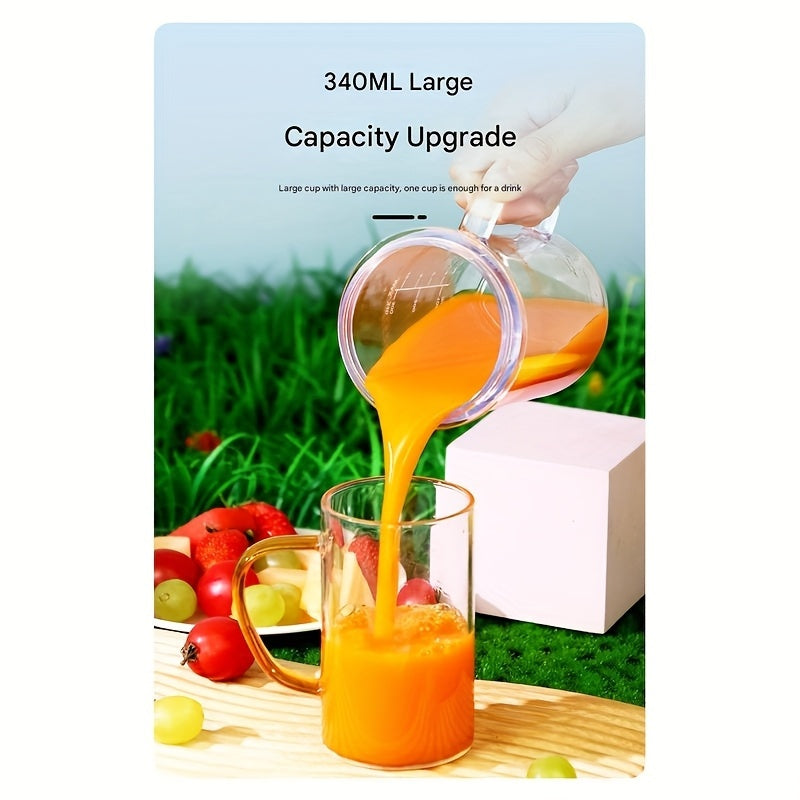 Portable Blender Rechargeable Blender Travel Cup With Lid And Straw, Ideal For Making Milkshakes, Smoothies, And Juices, Mini Blender Suitable For Outdoor Sports, Home Use, And Travel