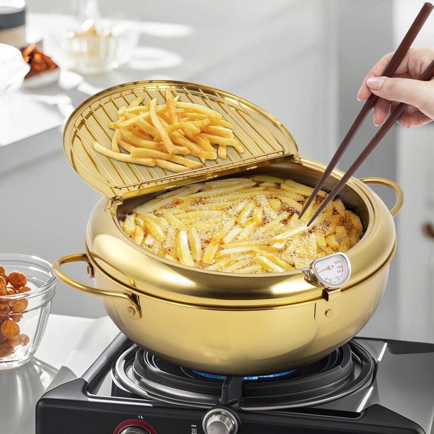Stainless Steel Kitchen Pots - Versatile Cookware Set