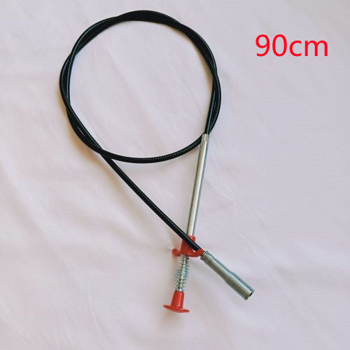 60CM Drain Snake Tool - Hair Clog Remover for Kitchen & Bathroom