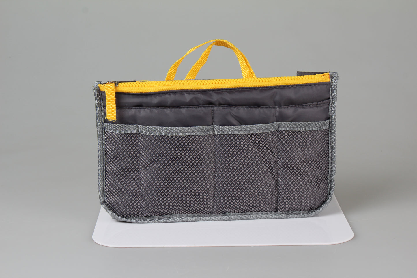 Women Lady Travel Insert Handbag Organizer Makeup Bags Toiletry Purse Liner With Hand Strap